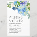 Search for hydrangea shower invitations Watercolor