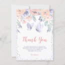 Search for purple butterfly thank you cards Cute