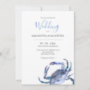 Search for watercolor beach wedding invitations Blue