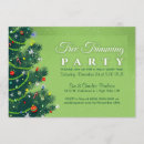 Search for tree trimming party invitations Green
