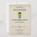 Search for frankenstein invitations Vintage