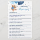 Search for nursery rhyme baby shower games Blue