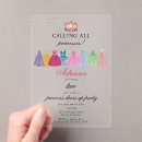 Search for dress up party invitations Princess