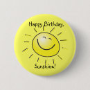 Search for birthday buttons Yellow