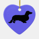 Search for dachshund ornaments Long hair