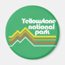 Search for yellowstone national park magnets Vintage