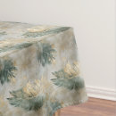Search for gold white tablecloths Green