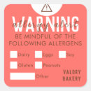Search for allergy labels Minimal
