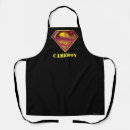 Search for superman aprons S shield