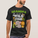Search for dad of a wild one tshirts Father
