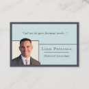 Search for chartered accountant business cards Modern