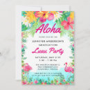 Search for tropical graduation invitations Luau graduation party