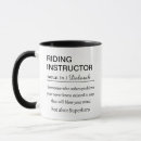 Search for funny horse mugs Riding instructor