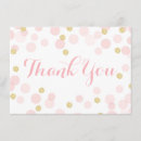 Search for confetti thank you cards Pink