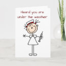 Search for funny cartoon get well cards Nurse