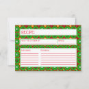 Search for christmas recipe cards Red