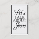 Search for jesus business cards christianity