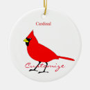 Search for red cardinal bird ornaments Songbird