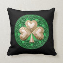 Search for st patricks day pillows Shamrock