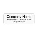 Search for for letters return address labels Company