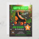 Search for boys roller skating party invitations Disco