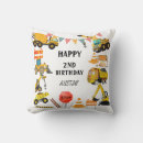 Search for construction pillows Birthday