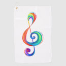 Search for bright and colorful golf towels Rainbow