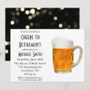 Search for cheers beers retirement invitations Retiring