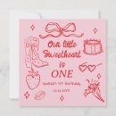 Search for 1st birthday save the dates Baby