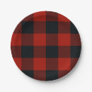 Search for buffalo plaid paper plates Country