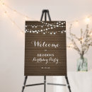 Search for rustic birthday party decor String lights