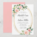 Search for rings wedding invitations Blush