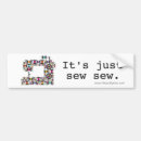 Search for quilting bumper stickers Machine