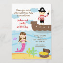 Search for princess and pirate invitations Boy