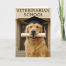 Search for veterinary school graduation cards Dog