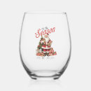 Search for christmas wine glasses Winter