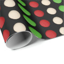 Search for red and white christmas polka dots wrapping paper Chic