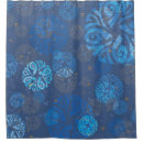 Search for navy blue gold shower curtains Retro