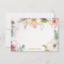 Search for blank floral note cards Modern