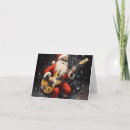 Search for musicians christmas cards Santa