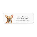 Search for chihuahua return address labels Dog