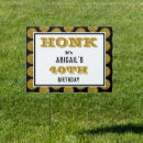 Search for 40th birthday outdoor signs Glam