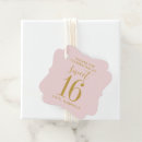 Search for sweet 16 favor tags 16th birthday