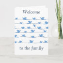 Search for welcome to the family cards New family member