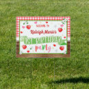Search for party outdoor signs First birthday