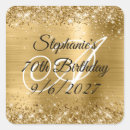 Search for metallic gold labels Monogrammed