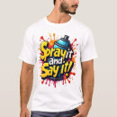 Search for spray paint clothing Bold design