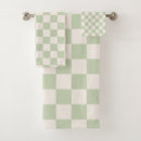 Search for checkered bath towels Pattern