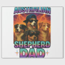 Search for australian shepherd wrapping paper Wolf