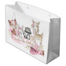 Search for woodland animals gift bags Girl baby shower